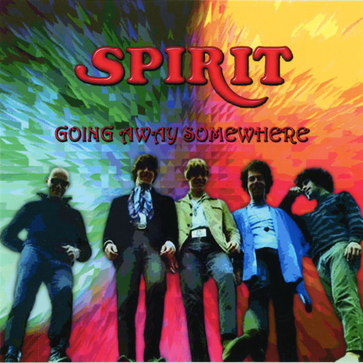 Spirit CD Going Away Somewhere - Seattle 1971 front